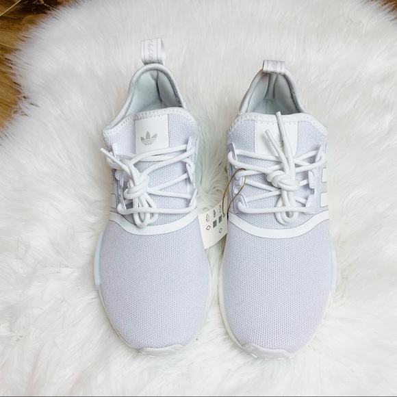 adidas NMD_R1 Triple White Refined Parley Shoes - Picture 3 of 7